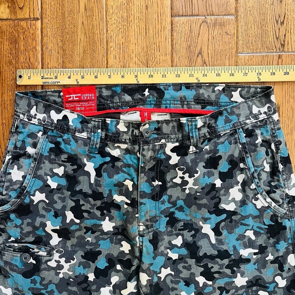 Men's Jordan Craig Cool-toned Camo Cargo Pants Size 38x32 - Picture 3 of 11